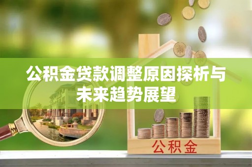 宁晋公积金贷款调整原因探析与未来趋势展望