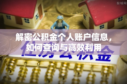 宁晋解密公积金个人账户信息，如何查询与高效利用