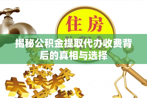 宁晋揭秘公积金提取代办收费背后的真相与选择