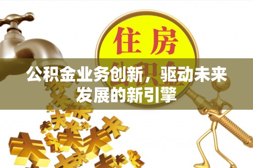 宁晋公积金业务创新，驱动未来发展的新引擎