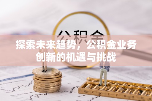 宁晋探索未来趋势，公积金业务创新的机遇与挑战