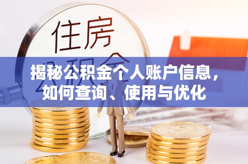 宁晋揭秘公积金个人账户信息，如何查询、使用与优化