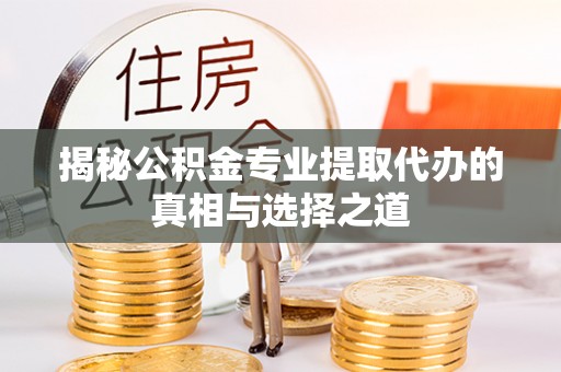 宁晋揭秘公积金专业提取代办的真相与选择之道