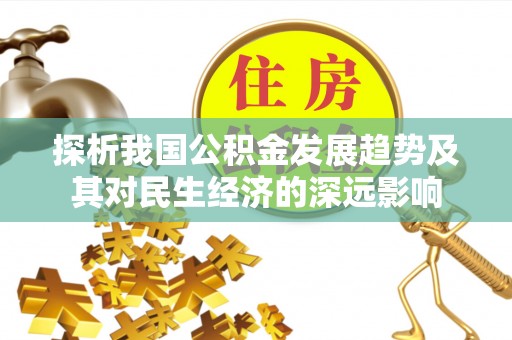 宁晋探析我国公积金发展趋势及其对民生经济的深远影响