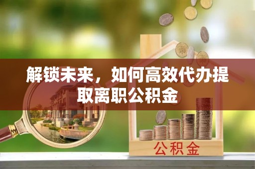 宁晋解锁未来，如何高效代办提取离职公积金