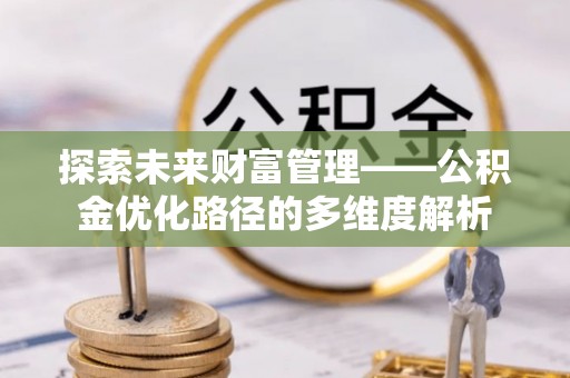 宁晋探索未来财富管理——公积金优化路径的多维度解析
