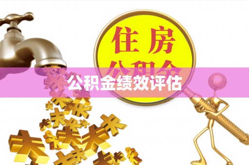 宁晋公积金绩效评估