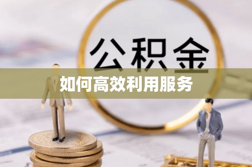 宁晋如何高效利用服务