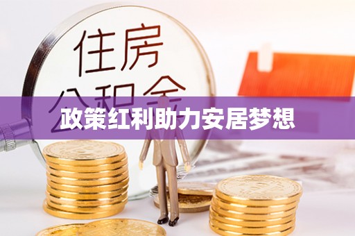 宁晋政策红利助力安居梦想