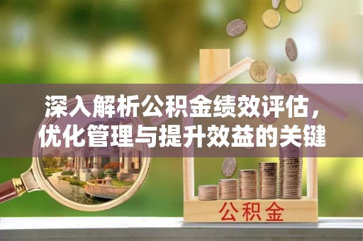 宁晋深入解析公积金绩效评估，优化管理与提升效益的关键路径