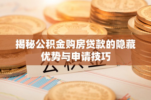 宁晋揭秘公积金购房贷款的隐藏优势与申请技巧