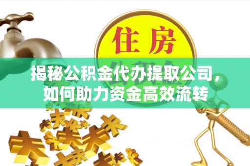 宁晋揭秘公积金代办提取公司，如何助力资金高效流转
