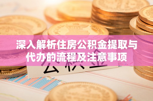 宁晋深入解析住房公积金提取与代办的流程及注意事项