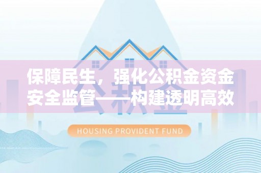 宁晋保障民生，强化公积金资金安全监管——构建透明高效的管理体系