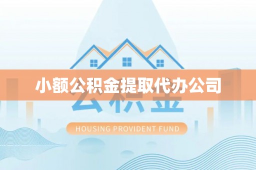 宁晋小额公积金提取代办公司