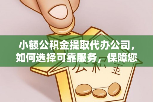 宁晋小额公积金提取代办公司，如何选择可靠服务，保障您的资金安全