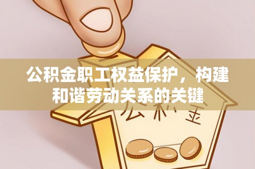 宁晋公积金职工权益保护，构建和谐劳动关系的关键