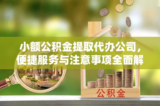 宁晋小额公积金提取代办公司，便捷服务与注意事项全面解析