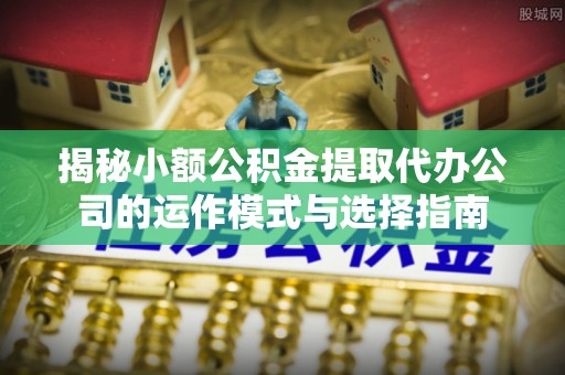 宁晋揭秘小额公积金提取代办公司的运作模式与选择指南
