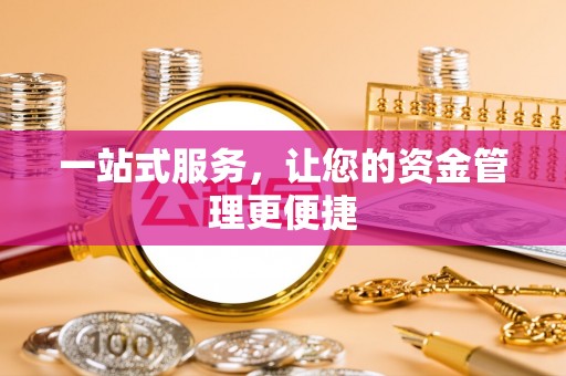 宁晋一站式服务，让您的资金管理更便捷