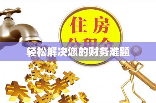宁晋轻松解决您的财务难题