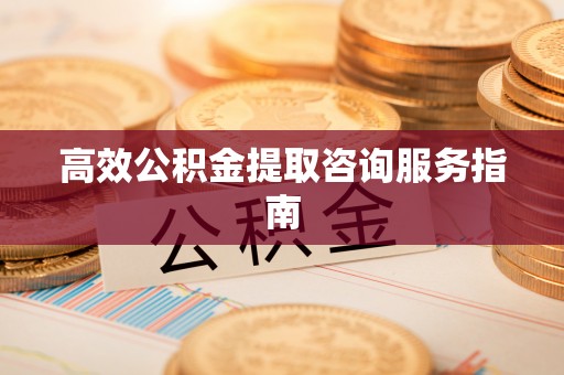 宁晋高效公积金提取咨询服务指南