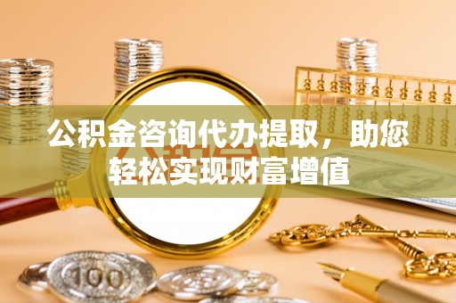 宁晋公积金咨询代办提取，助您轻松实现财富增值